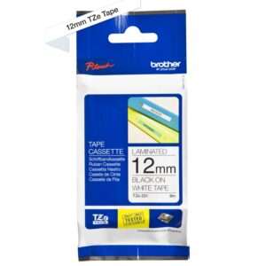 Nastro Originale (12mm x 8mt) Nero/Bianco