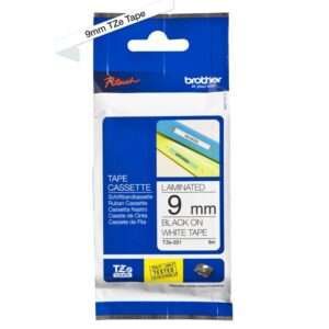 Nastro Originale (9mm x 8mt) Nero/Bianco