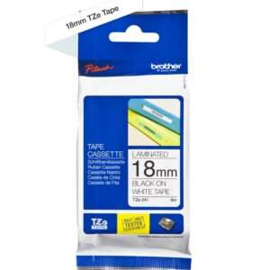 Nastro Originale (18mm x 8mt) Nero/Bianco