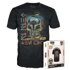 63415 - Star Wars: The Mandalorian - Boxed Tee - Boba Fett - S Funko Gadget