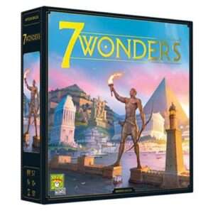 7 Wonders Seconda Edizione nuova edizione Gioco da Tavolo Repos Production