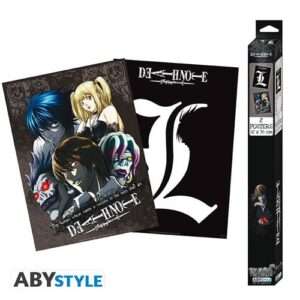 Abydco707 - Death Note - L & Group - Set 2 Chibi Poster (52x38) Gadget