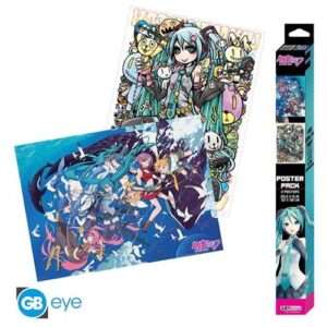 Abydco848 - Hatsune Miku - Series 2 - Set 2 Chibi Poster (52x38) Gadget