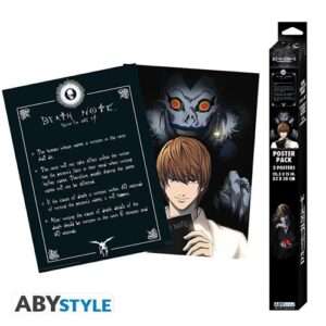 Abydco862 - Death Note - Light & Death Note - Set 2 Chibi Poster (52x38) Gadget