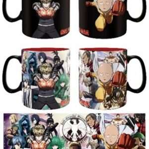 Abymug448 - One Punch Man - Heat Change Tazza 460ml - Heroes Gadget