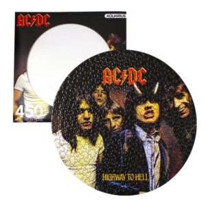 Ac/dc Highway To Hell 450 Pezzi Disc Puzzle Puzzle Aquarius Ent