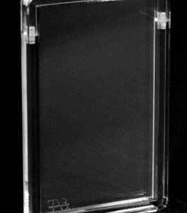 ACRYLIC BOX DISPLAY TROPHY CARTE GRADATE CUSTODIE/PROTEZIONE - CARTE DA GIOCO/COLLEZIONE