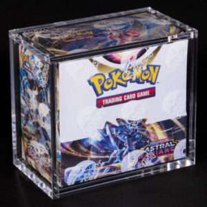 ACRYLIC BOX PROTEZIONE POKEMON BOX 36 BUSTE CUSTODIE/PROTEZIONE - CARTE DA GIOCO/COLLEZIONE