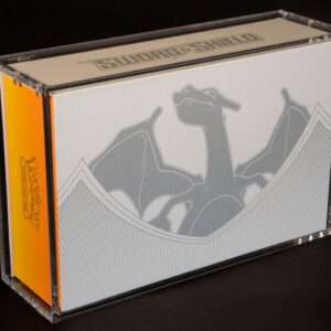ACRYLIC BOX PROTEZIONE POKEMON COLLEZIONE ULTRA CHARIZARD CUSTODIE/PROTEZIONE - CARTE DA GIOCO/COLLEZIONE