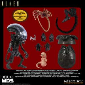Alien Mezco Designer Series Deluxe Action Figure Xenomorph 18 Cm Mezco Toys