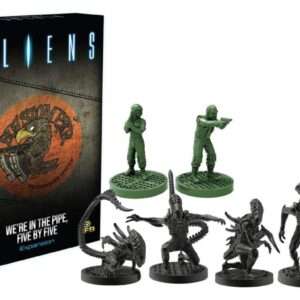 Aliens We're in the Pipe Five by Five Inglese Espansione Gioco Da Tavolo
