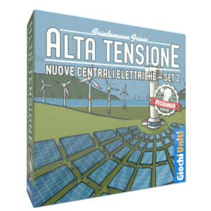 Alta Tensione Recharged Gioco Da Tavolo Nuove Centrali Elettriche Set 2 Giochi Uniti