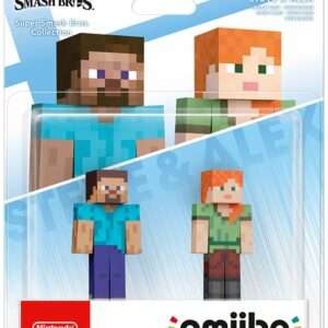 AMIIBO SUPER SMASH BROS. STEVE E ALEX MINECRAFT - TOYS TO LIFE
