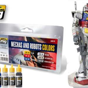 AMMO BY MIG JIMENEZ ROBOTS & MECHAS COLORS SET 7127 COLORI