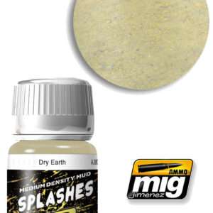 AMMO BY MIG JIMENEZ SPLASHES & MUD TEXTURE DRY EARTH 1750 COLORI