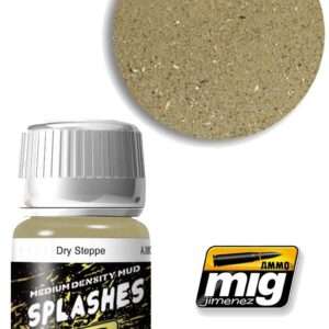 AMMO BY MIG JIMENEZ SPLASHES & MUD TEXTURE DRY STEPPE 1751 COLORI