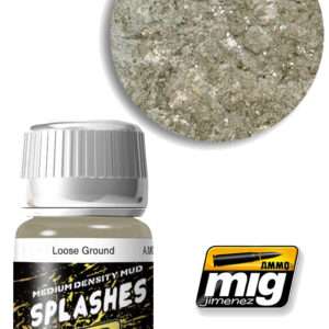 AMMO BY MIG JIMENEZ SPLASHES & MUD TEXTURE LOOSE GROUND 1752 COLORI
