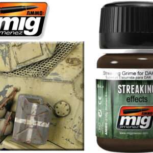 AMMO BY MIG JIMENEZ STREAKING GRIME FOR DAK A.MIG-1201 COLORI