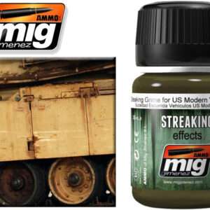 AMMO BY MIG JIMENEZ STREAKING GRIME US MOD VEHICL A.MIG1207 COLORI