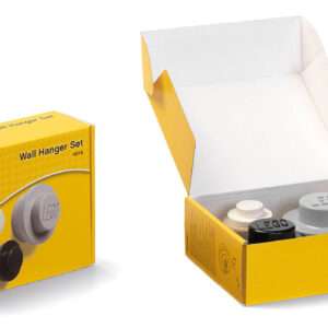 APPENDIABITI LEGO NERO - GRIGIO - BIANCO LEGO - GADGET