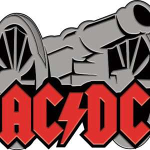 Aquarius Ent Ac/dc Cannon Enamel Spilla Spilla