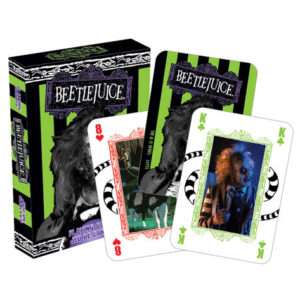 AQUARIUS ENT BEETLEJUICE PLAYING CARDS CARTE DA GIOCO