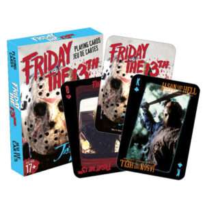 AQUARIUS ENT FRIDAY THE 13TH PLAYING CARDS CARTE DA GIOCO