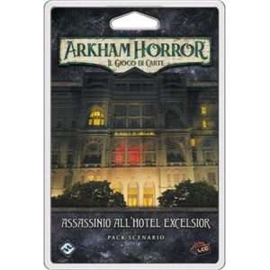 Arkham Horror LCG Assassinio all'Hotel Excelsior Italiano Espansione Pack Scenario