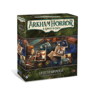 Arkham Horror LCG La Città Sommersa Italiano Espansione Investigatori