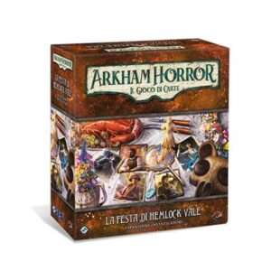 Arkham Horror LCG La Festa di Hemlock Vale Italiano Espansione Investigatori