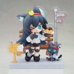 Arknights Pvc Statua Dessert Time Series Q-figure Blaze 11 Cm Apex