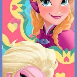 Asciugamano Scuola Telo Mare Palestra Piscina Frozen Telo Mare 70 X 140 Cm