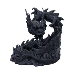 ASIAN DRAGON BACKFLOW INCENSE BURNER BRUCIAINCENSO NEMESIS NOW