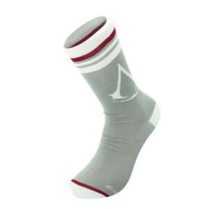 Assassin's Creed - Calzini - Grey - White - "crest"