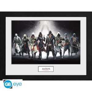 Assassin's Creed Stampa Incorniciata "Characters" (30x40 Cm) GB Eye
