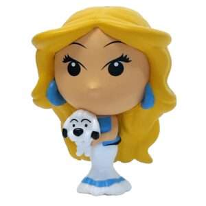 Asterix Falbala Con Idefix Chibi Figura Figura Plastoy