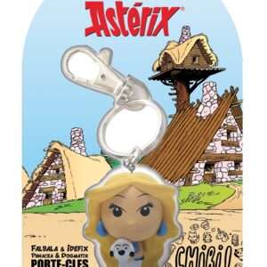 Asterix Falbala Con Idefix Chibi Kchain Portachiavi Plastoy