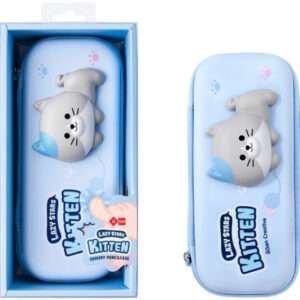 ASTUCCIO 3D SQUISHY LAZY STARS CAT KITTEN ALTRI BRAND - CANCELLERIA/SCUOLA