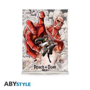 ATTACK ON TITAN - Acryl® Diorama - Eren vs Colossal Titan