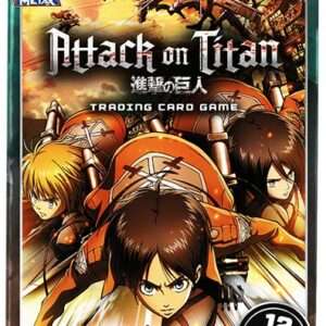 ATTACK ON TITAN CARD 1 BUSTA ANIME MANGA - CARTE DA GIOCO/COLLEZIONE