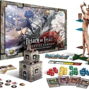 ATTACK ON TITAN LE DERNIER REMPART Gioco Da Tavolo Don T Panic Games