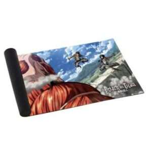 ATTACK ON TITAN PLAYMAT COLOSSUS TITAN TAPPETINO DA GIOCO DO NOT PANIC GAMES