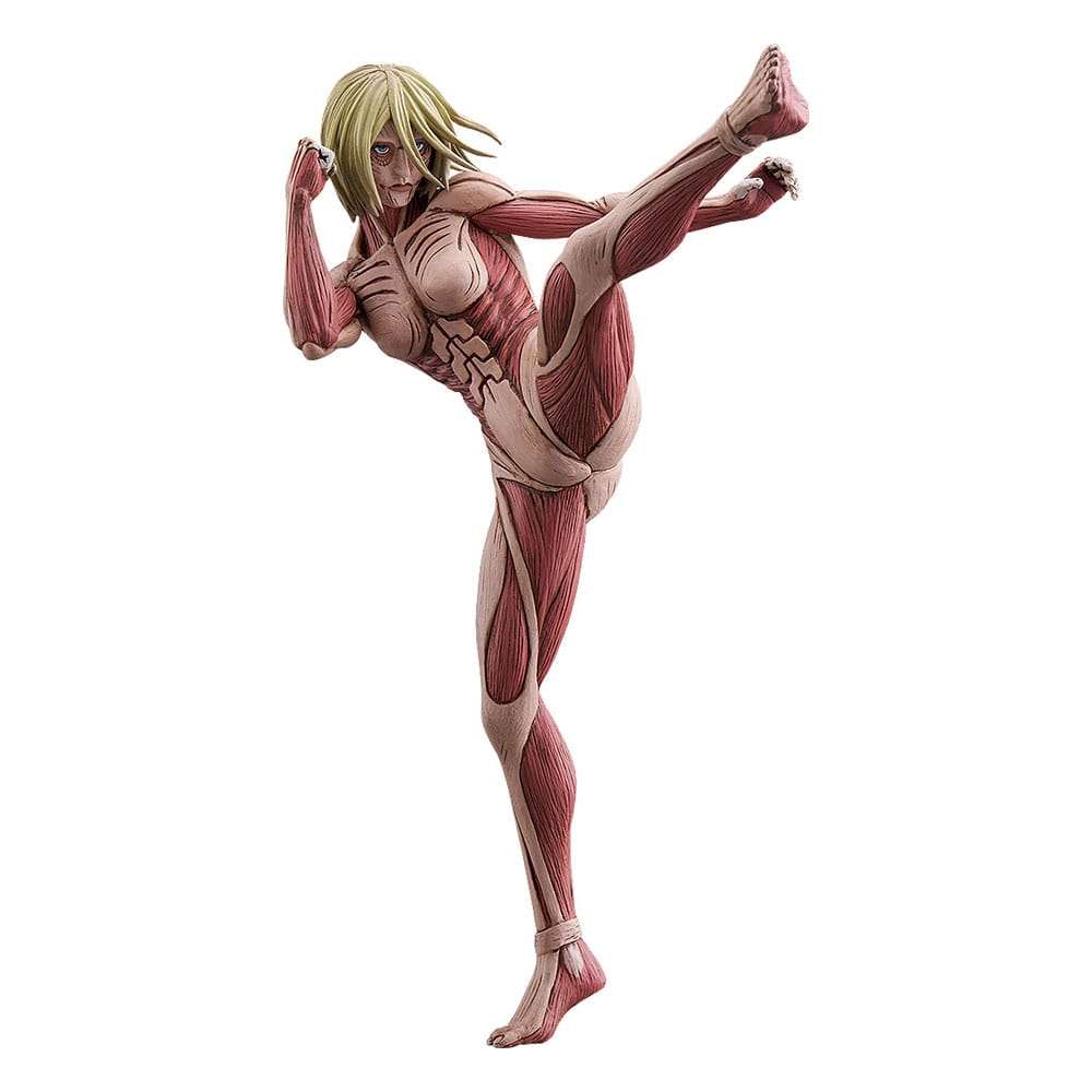 Attack On Titan Pop Up Parade Pvc Statua Annie Leonhart: Female Titan Ver. L Size 24 Cm Good Smile Company