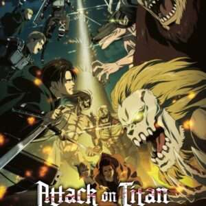 Attack On Titan Portfolio Calendar 2025 *english Version* Con Figure Int.