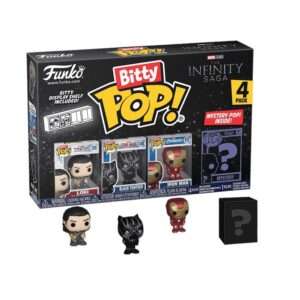 Avengers Bitty Funko Pop Figura Loki Black Panther Iron Man + Sorpresa 2,5 Cm