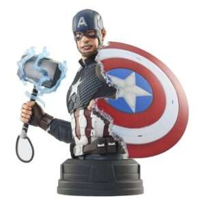 Avengers: Endgame Busto 1/6 Captain America 15 Cm Gentle Giant
