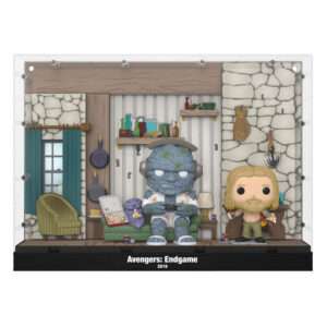 Avengers Endgame Pop Moments Deluxe Vinile Figures 2-pack Thor's House 9 Cm Funko