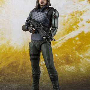 Avengers S.h. Figuarts Action Figure Bucky & Tamashii Effect Impact 15 Cm Bandai
