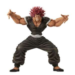 Baki The World Can Be Changed Con One Fist Yujiro Hanma Figura 25cm Banpresto