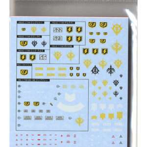 GUNDAM HIGH GRADE HGUC MODEL KIT DECAL 54 0800 ZEON ACCESSORI BANDAI